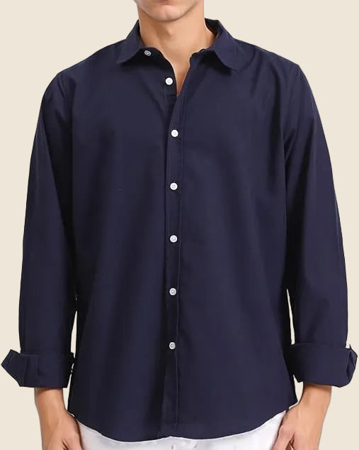 Desmond | Men’s Long-Sleeve Button-Front Shirt
