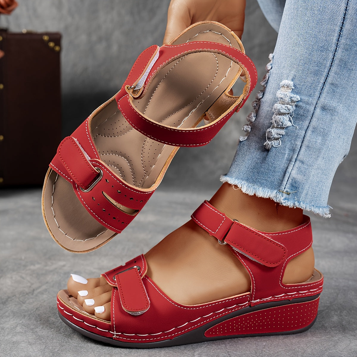 Elodie | Adjustable Comfort Sandals