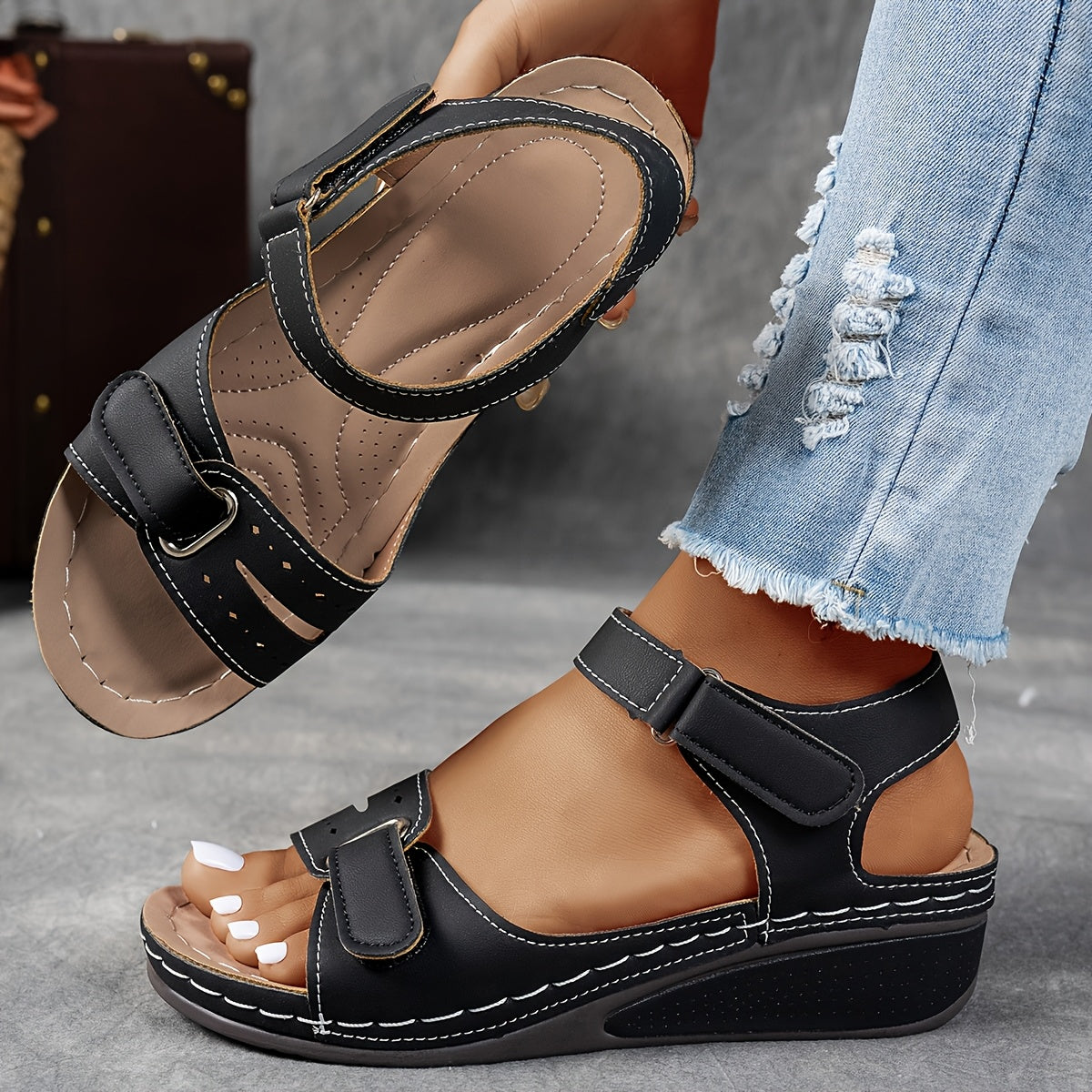 Elodie | Adjustable Comfort Sandals