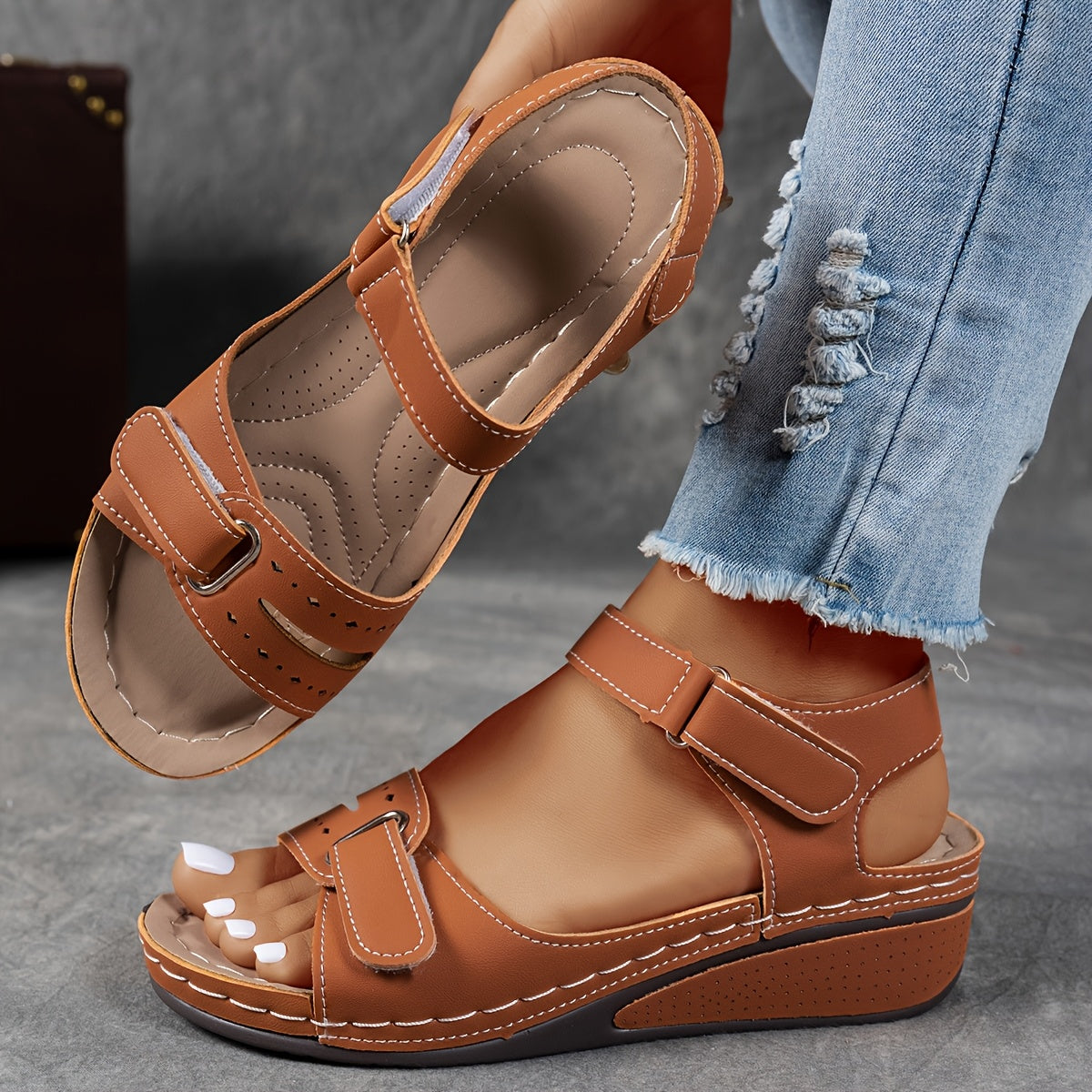 Elodie | Adjustable Comfort Sandals