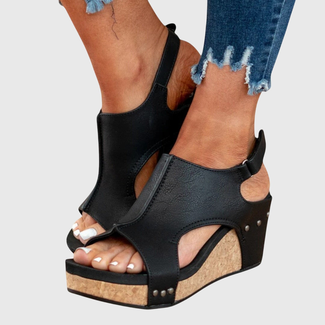 Faith | Women's Orthopedic Open-Toe Sandals with Adjustable Buckle