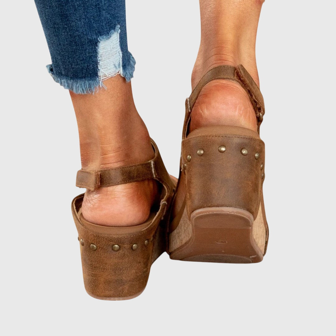 Faith | Women's Orthopedic Open-Toe Sandals with Adjustable Buckle