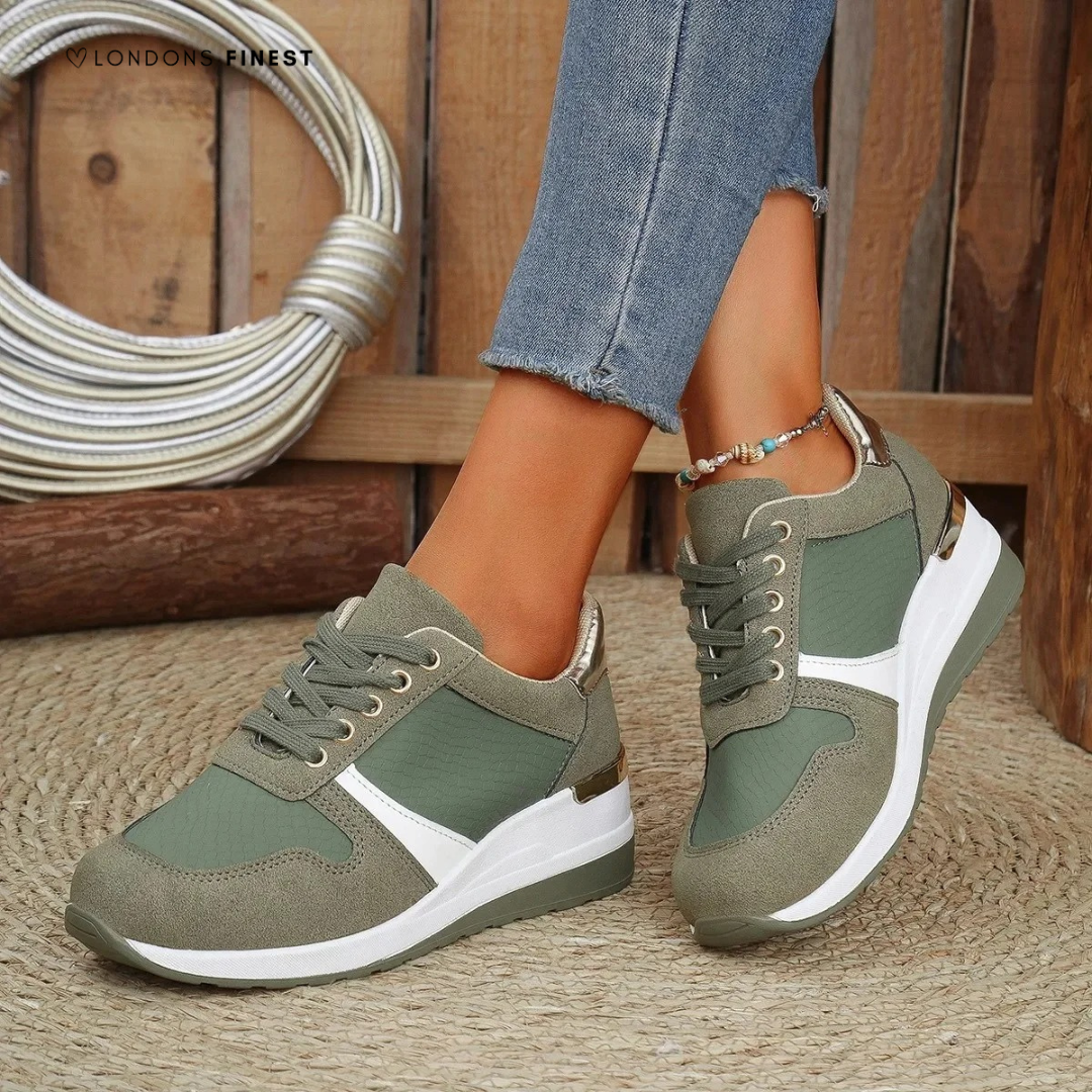 Isabella | Wedge Platform Sneakers