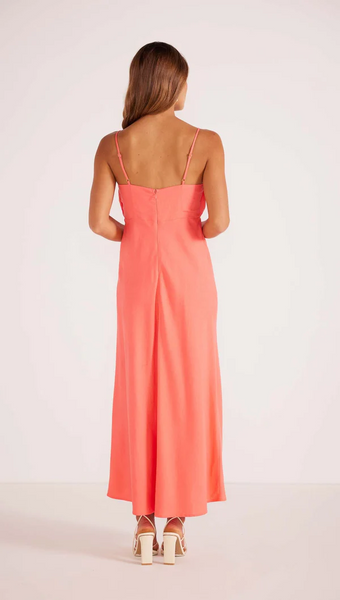 Lila Ruched Slip Dress