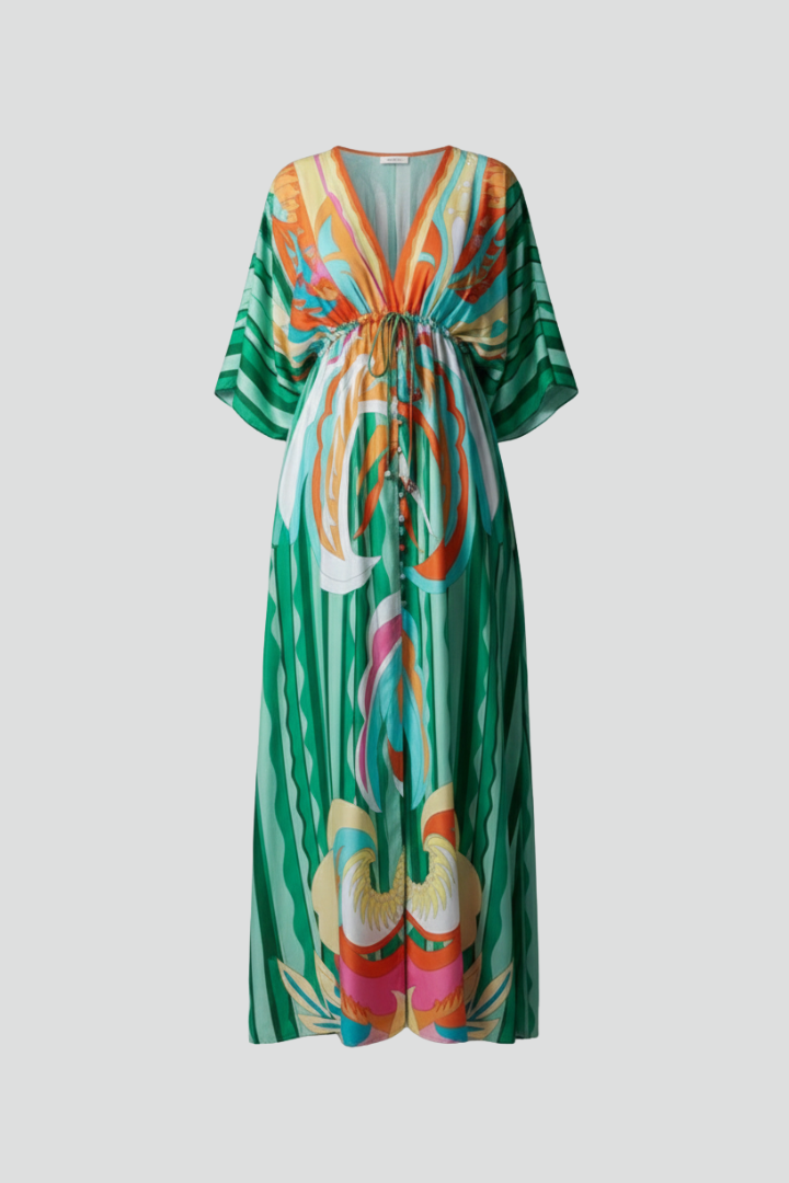Manuela | Bohemian Printed Resort Maxi Dress