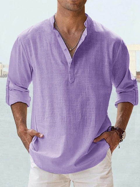 Max | Men's Breathable Button-Up Shirt with Tailored Fit