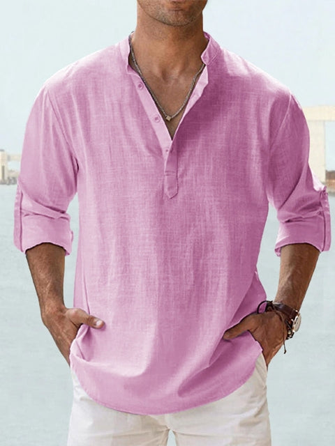 Max | Men's Breathable Button-Up Shirt with Tailored Fit