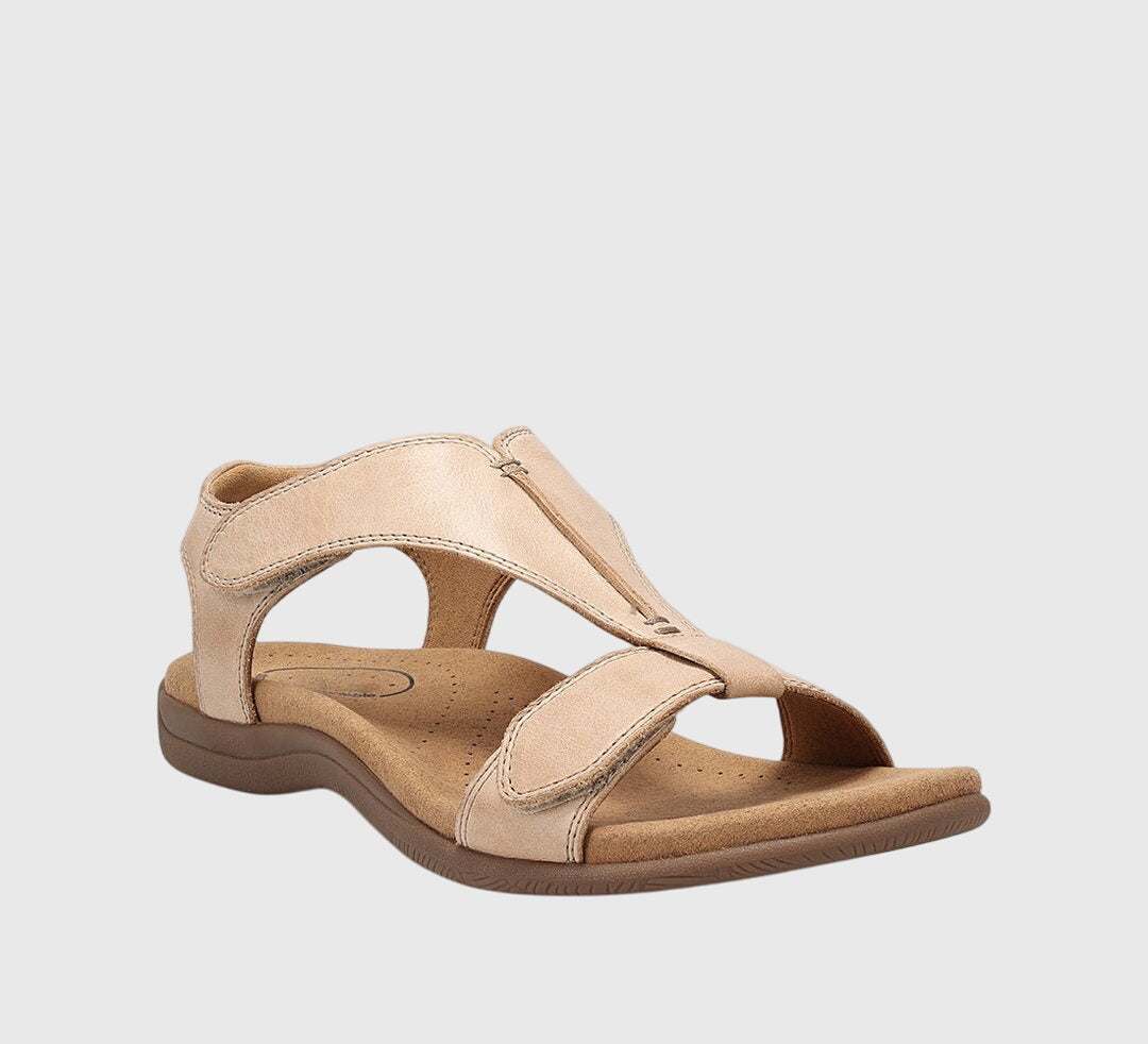 Nataschia | Women's Adjustable Strap Sandals with Contoured Sole