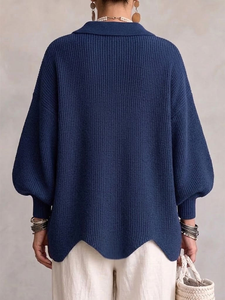 Orlisse | Women's Oversized Button-Up Cardigan