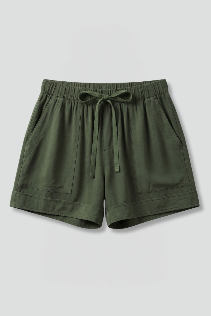 Rochelle | Women's Relaxed Drawstring Waist Shorts