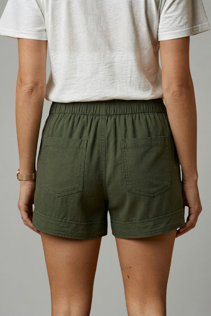 Rochelle | Women's Relaxed Drawstring Waist Shorts