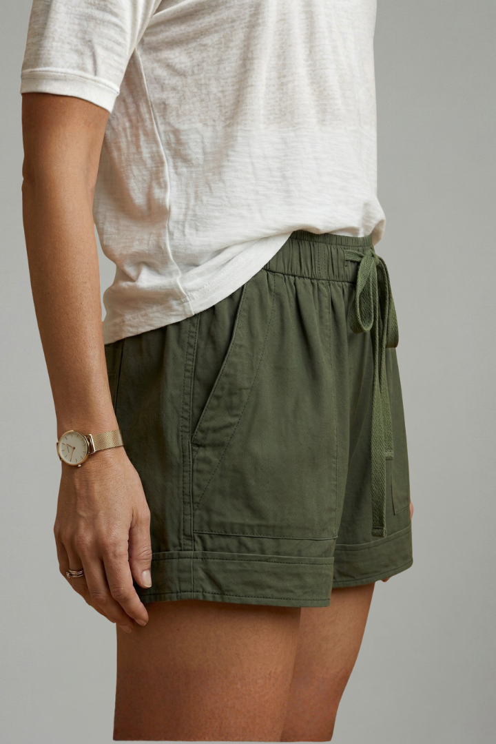 Rochelle | Women's Relaxed Drawstring Waist Shorts