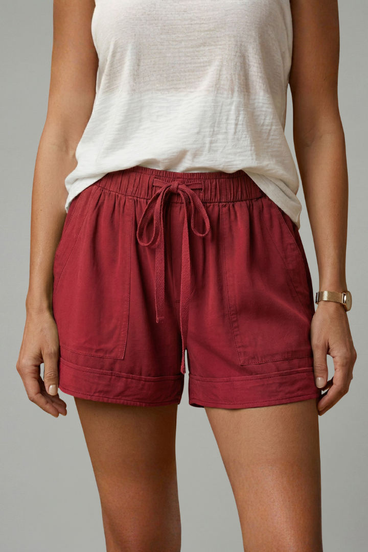 Rochelle | Women's Relaxed Drawstring Waist Shorts