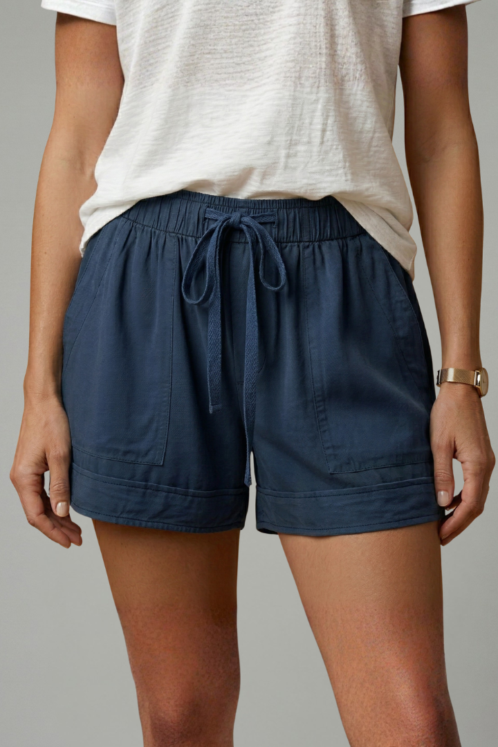 Rochelle | Women's Relaxed Drawstring Waist Shorts