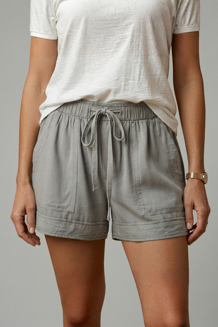 Rochelle | Women's Relaxed Drawstring Waist Shorts
