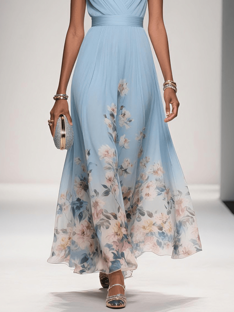 Roslyn | Women’s Floral A-Line Wedding Guest Dress