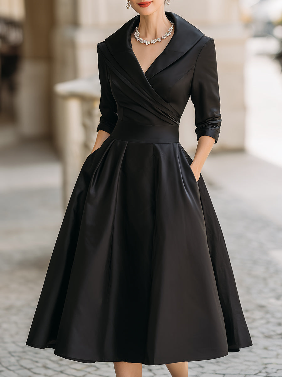 Sharmaine | Women's V-Neck Evening Dress