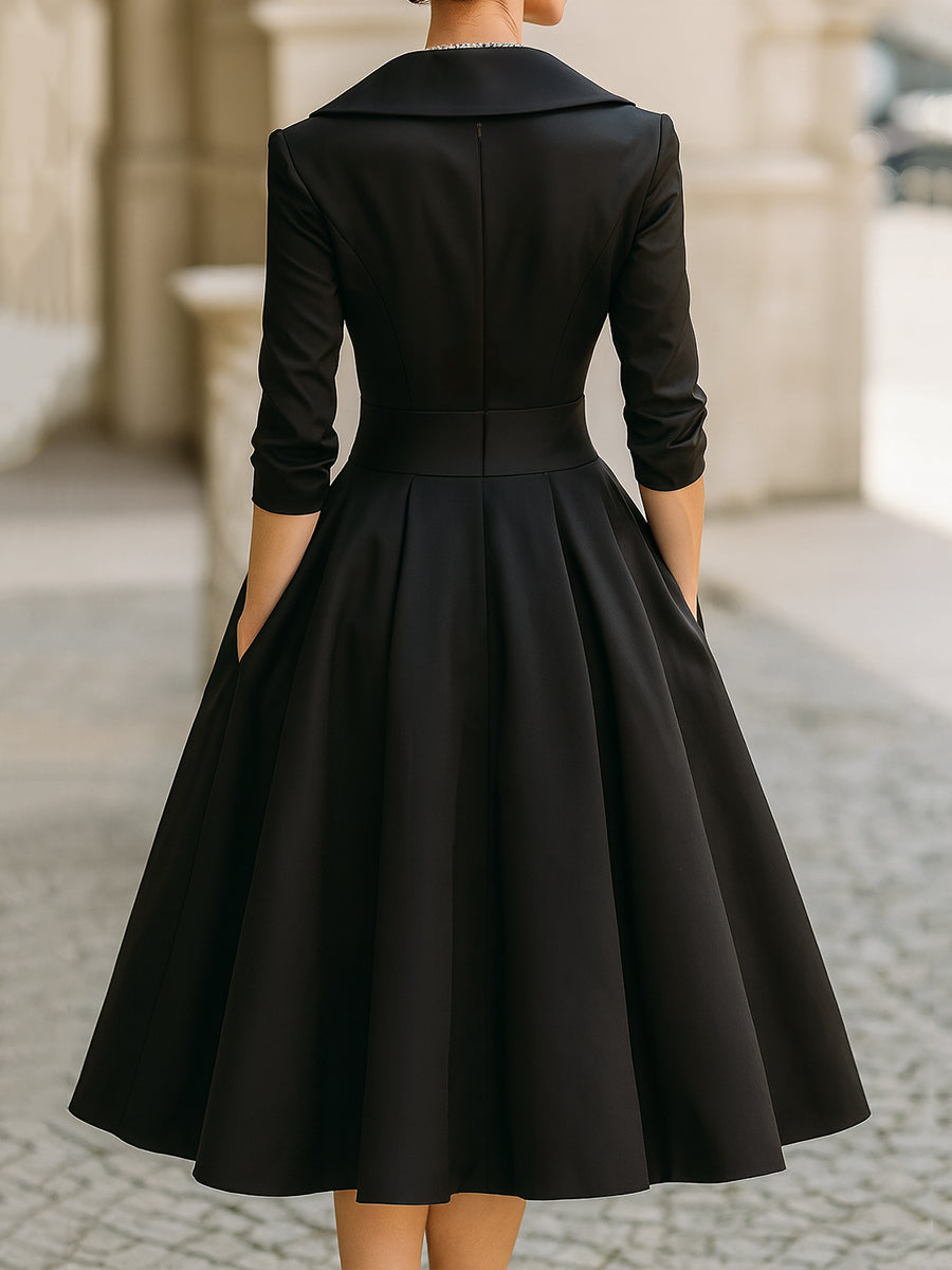Sharmaine | Women's V-Neck Evening Dress