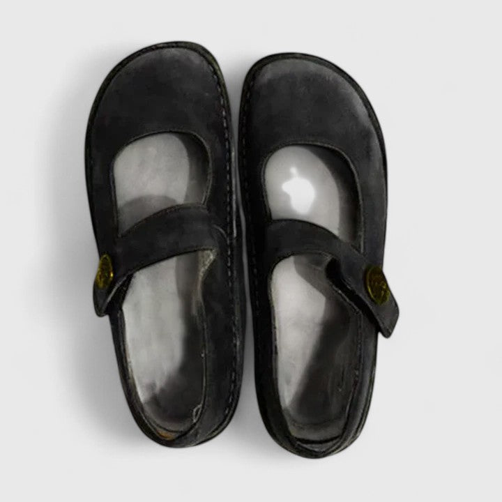 Sylvia | Women's Adjustable Strap Shoes with Round Toe