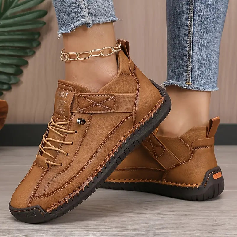 Tahlia | High-Top Sneakers with Adjustable Ankle Strap