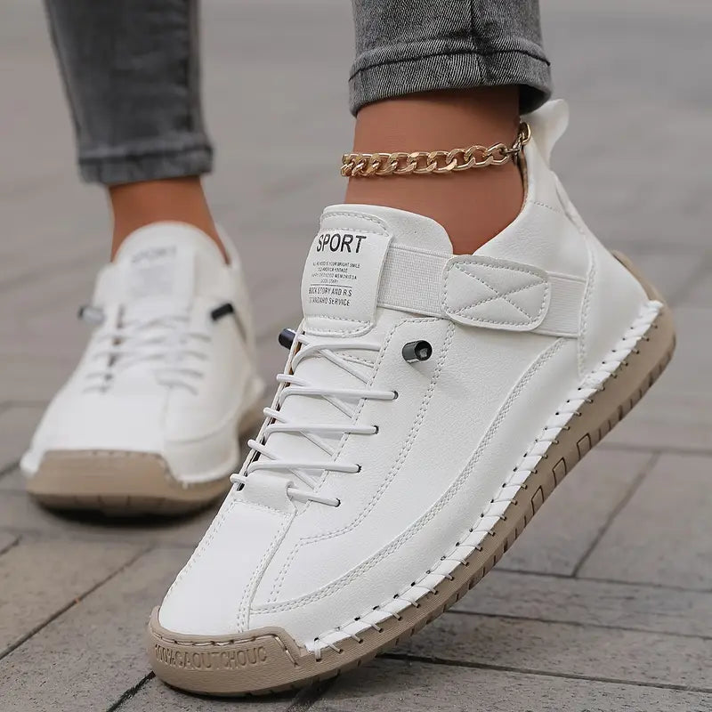 Tahlia | High-Top Sneakers with Adjustable Ankle Strap