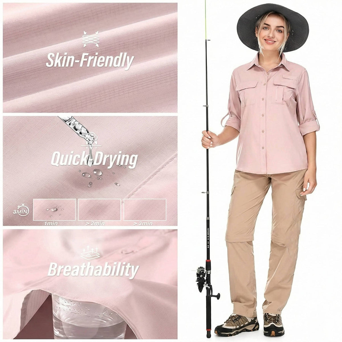 Talia | UPF 50 Outdoor Hiking Shirt