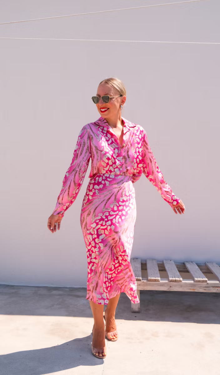 Thea | Long-Sleeve Flowing Dress