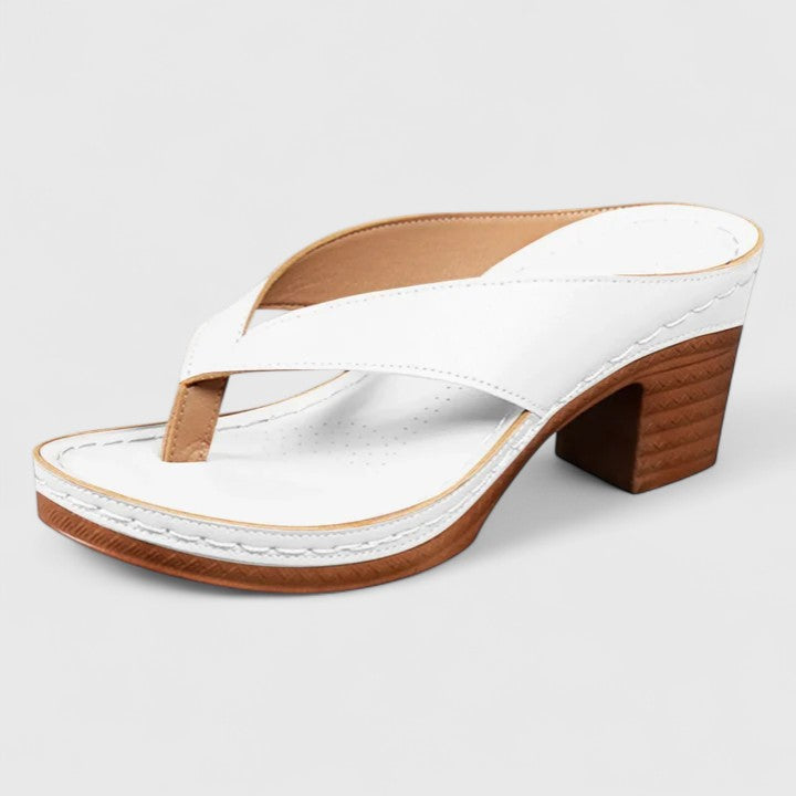 Vittoria | Cushioned Block-Heel Sandals