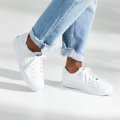 Triple Kick Leather Sneakers WHITE