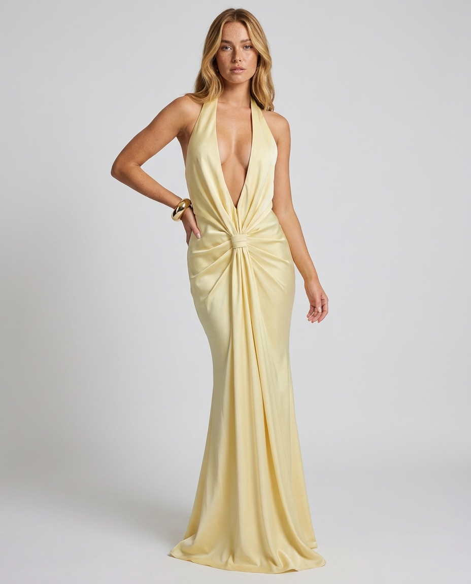Women's Maxi Dress Halter Neck | Evening