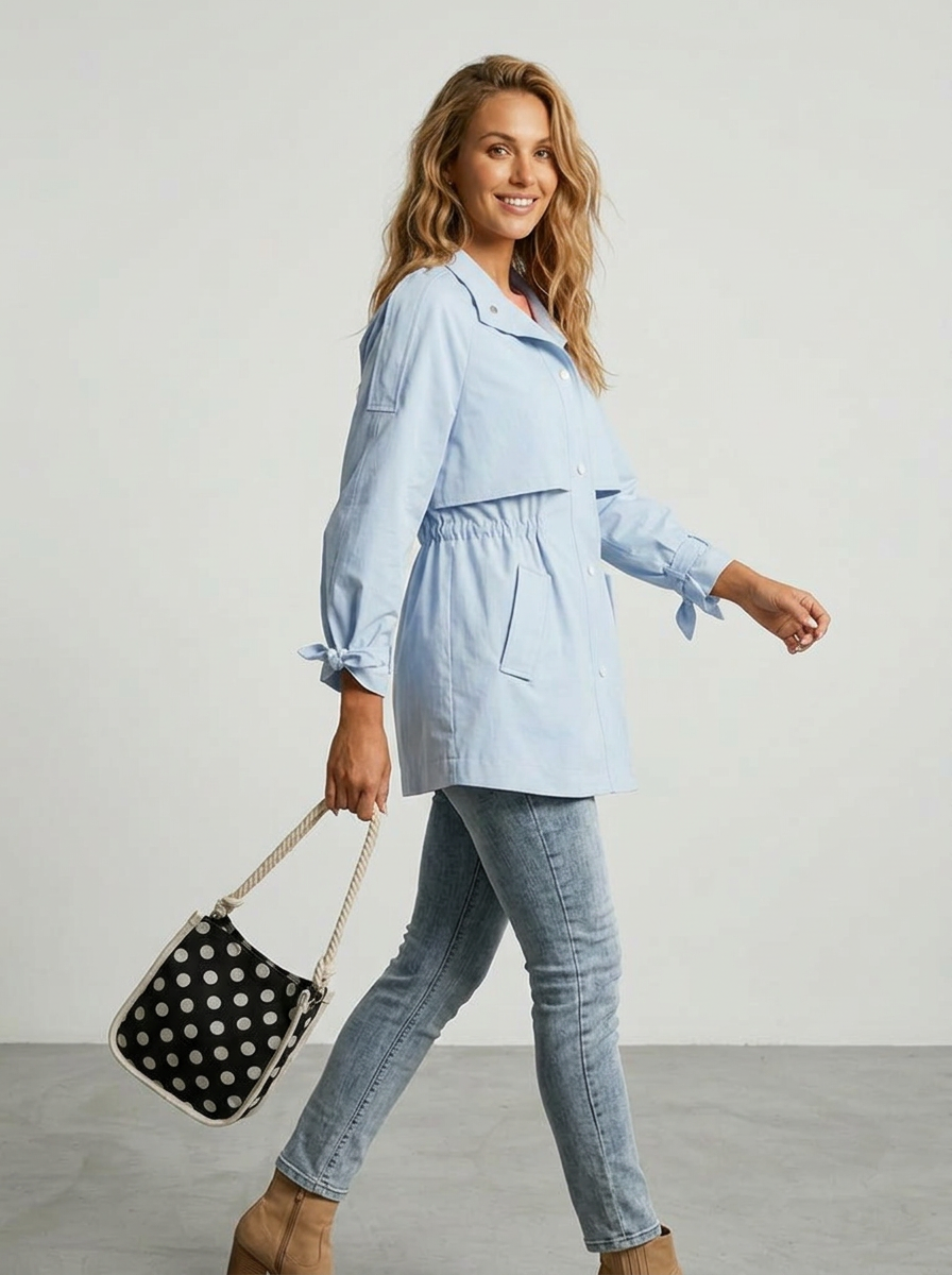 Women's Trench Coat Rain | Casual