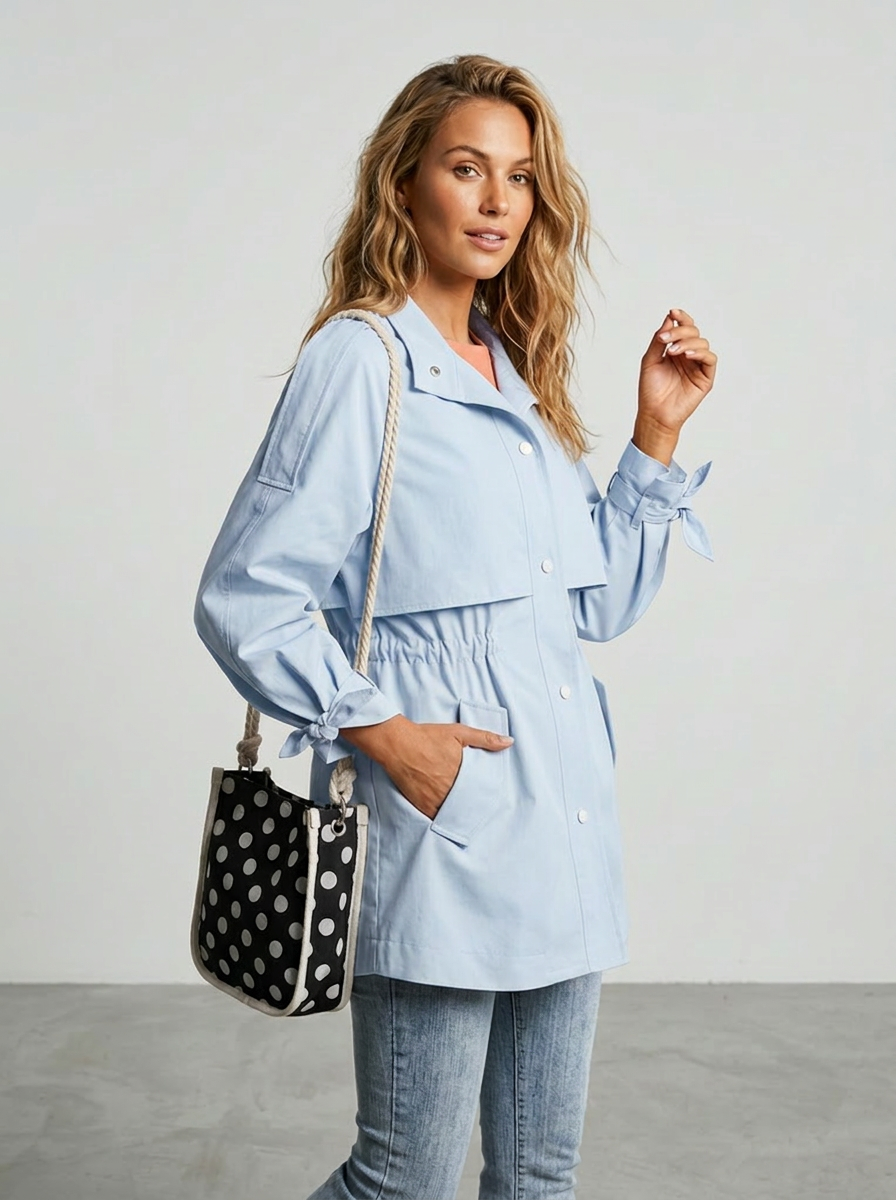 Women's Trench Coat Rain | Casual