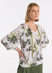 Floral Mosiac Blouse