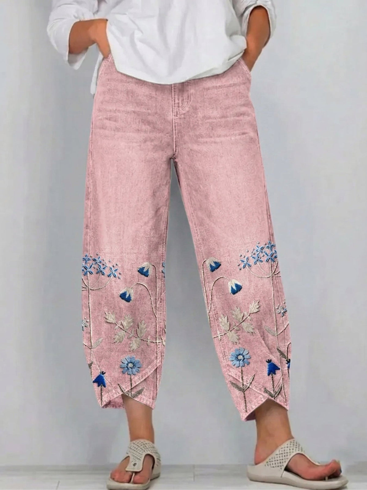 Yara | Relaxed Straight-Leg Trousers
