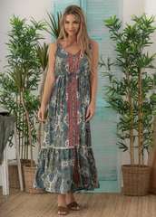 Calypso Maxi Pocket Dress