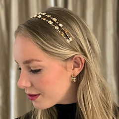 Champagne Gems Headband