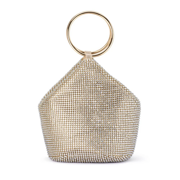 Ellie Crystal Mesh Bag