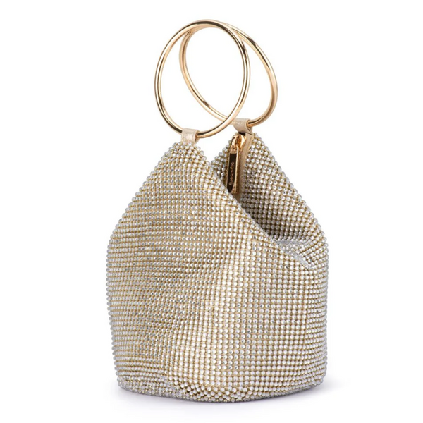 Ellie Crystal Mesh Bag