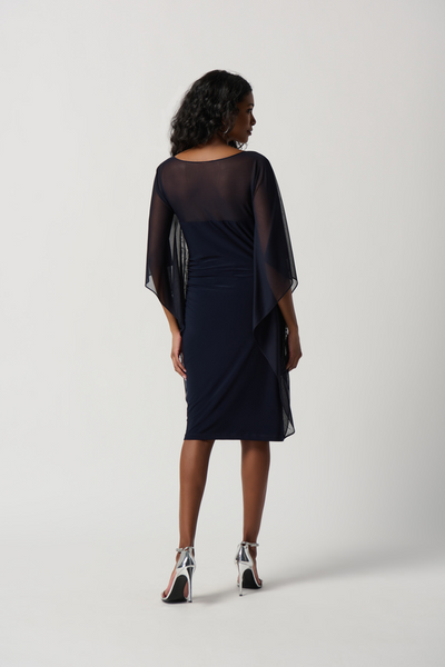 Mesh Batwing Dress