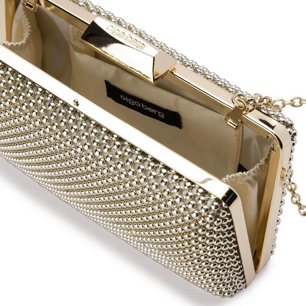 Natasha Ball Mesh Clutch