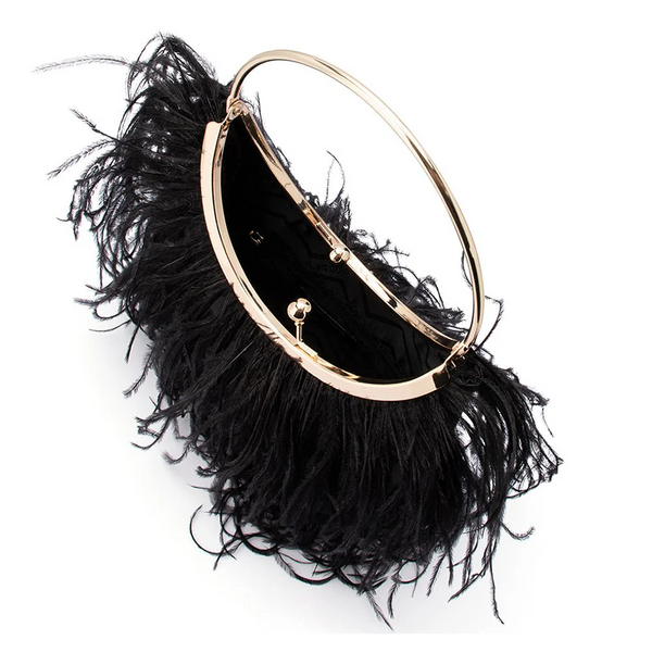 Penny Feathered Frame Bag