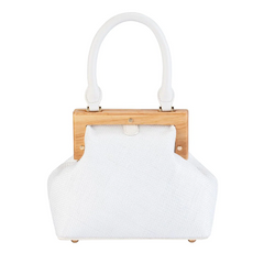 Piper Straw Handle Bag