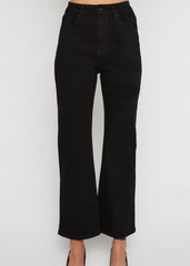 High Waisted Stretch Flared Jean