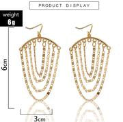 Iman Earrings Gold