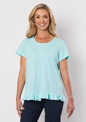 Frilled Hem Tee