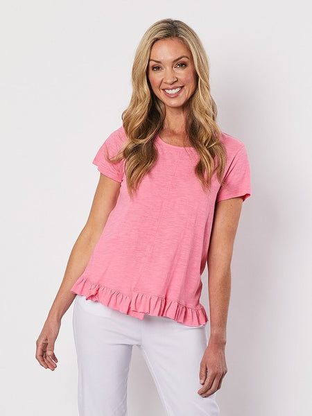 Frilled Hem Tee