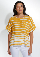 S/S Wave Stripe Top